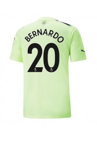 Fotbalové Dres Manchester City Bernardo Silva #20 Třetí Oblečení 2022-23 Krátký Rukáv
